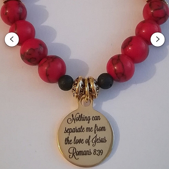 Christian Bible Verse Scripture Bracelet - Picture 2 of 2